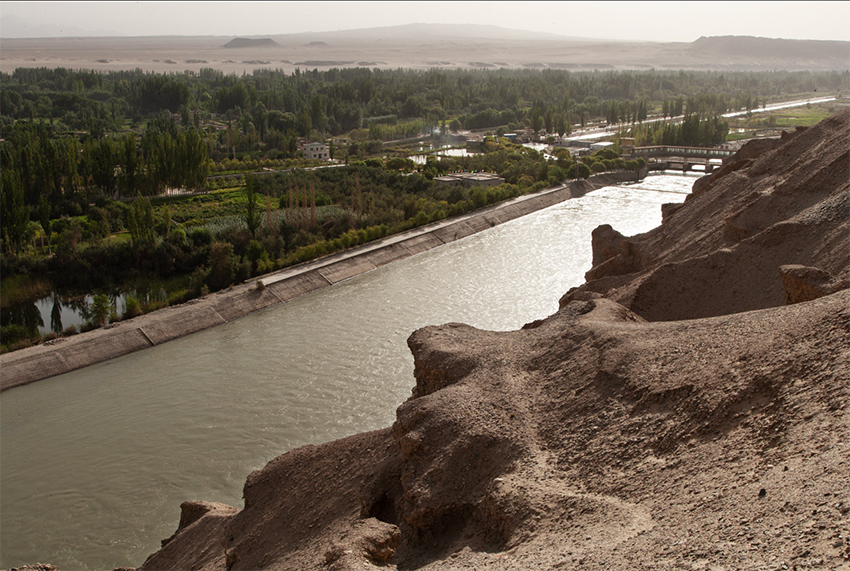 新疆和田玉龙喀什河探源路线4