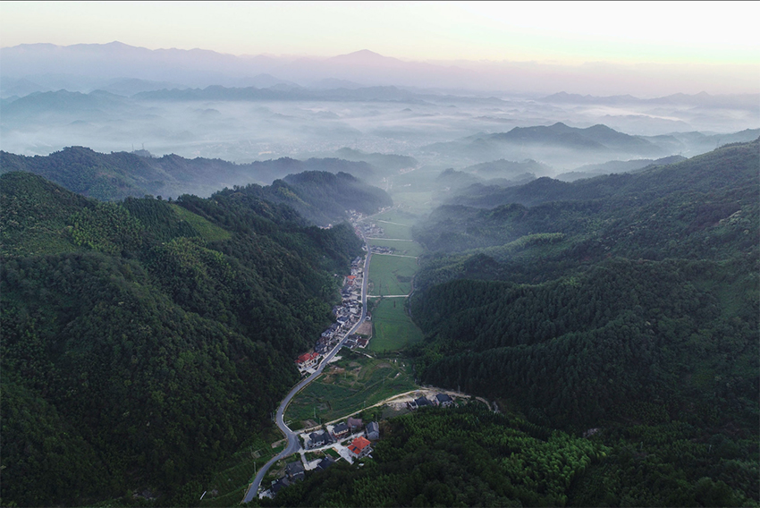 浙江天目山七尖徒步路线2